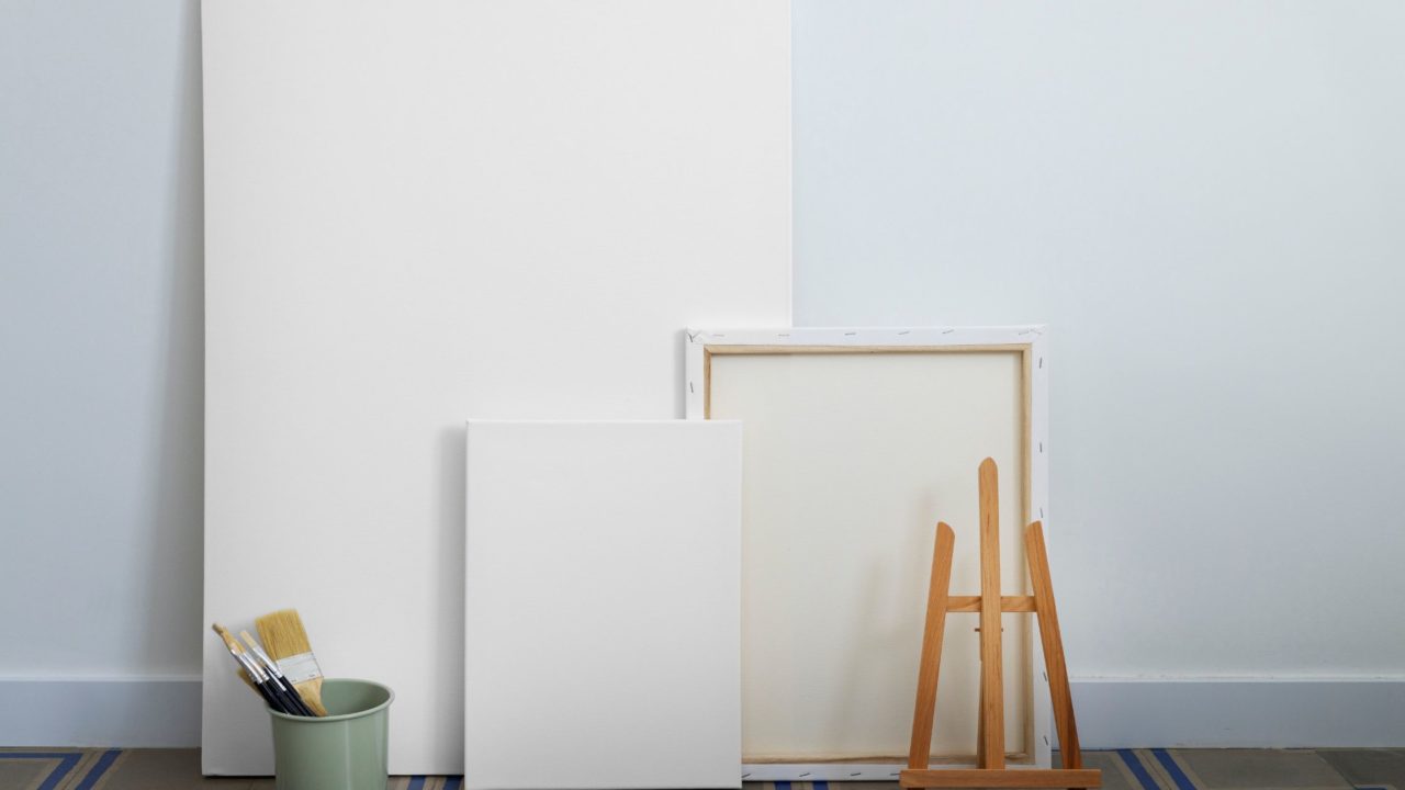 Cómo preparar un lienzo antes de pintar paso a paso
